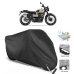 Coverplus Triumph Scrambler Siyah Motosiklet Branda
