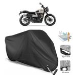 Coverplus Triumph Street Scrambler Siyah Motosiklet Branda