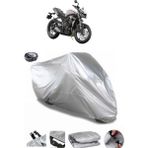 Coverplus Triumph Street Triple S Arka Çanta Uyumlu Su Geçirmez Gri Motosiklet Brandası