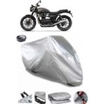 Coverplus Triumph Street Twin Arka Çanta Uyumlu Su Geçirmez Gri Motosiklet Brandası