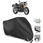 Coverplus Triumph Thruxton RS Siyah Motosiklet Branda