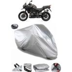Coverplus Triumph Tiger 1200 Desert Edition Arka Çanta Uyumlu Su Geçirmez Gri Motosiklet Brandası
