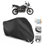 Coverplus Triumph Tiger 800 XCA Siyah Motosiklet Branda
