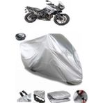 Coverplus Triumph Tiger 800 XRX Arka Çanta Uyumlu Su Geçirmez Gri Motosiklet Brandası