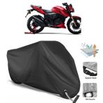 Coverplus TVS Apache RTR 200 Siyah Motosiklet Branda