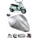 Coverplus Vespa GT 200 Arka Çanta Uyumlu Su Geçirmez Gri Motosiklet Brandası