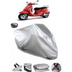 Coverplus Vespa GTS 250 Arka Çanta Uyumlu Su Geçirmez Gri Motosiklet Brandası