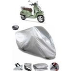 Coverplus Vespa GTS 300 IE Arka Çanta Uyumlu Su Geçirmez Gri Motosiklet Brandası