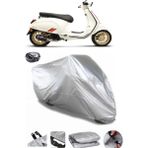 Coverplus Vespa LX 125 3V IE Arka Çanta Uyumlu Su Geçirmez Gri Motosiklet Brandası