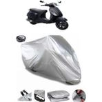 Coverplus Vespa LX 150 Arka Çanta Uyumlu Su Geçirmez Gri Motosiklet Brandası
