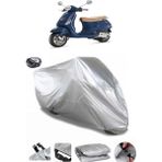 Coverplus Vespa LX 150 IE Arka Çanta Uyumlu Su Geçirmez Gri Motosiklet Brandası