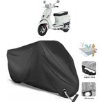 Coverplus Vespa S 125 Siyah Motosiklet Branda