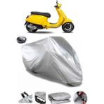 Coverplus Vespa Sprint 150 Arka Çanta Uyumlu Su Geçirmez Gri Motosiklet Brandası