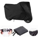 Coverplus Yamaha D2MT-10 Arka Çanta Uyumsuz Siyah Motosiklet Brandası
