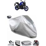 Coverplus Yamaha MT-03 Arka Çanta Uyumlu Su Geçirmez Gri Motosiklet Brandası
