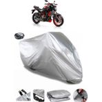 Coverplus Yamaha MT-07 Moto Cage Arka Çanta Uyumlu Su Geçirmez Gri Motosiklet Brandası