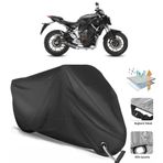 Coverplus Yamaha MT-07 Siyah Motosiklet Branda