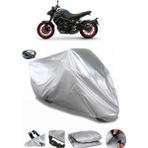 Coverplus Yamaha MT-09 Arka Çanta Uyumlu Su Geçirmez Gri Motosiklet Brandası