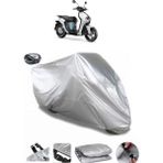 Coverplus Yamaha Neos Arka Çanta Uyumlu Su Geçirmez Gri Motosiklet Brandası