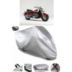 Coverplus Yamaha Royal Star XVZ 1300 Arka Çanta Uyumlu Su Geçirmez Gri Motosiklet Brandası