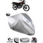 Coverplus Yamaha RX 115 Arka Çanta Uyumlu Su Geçirmez Gri Motosiklet Brandası