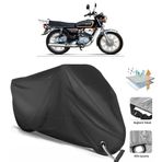 Coverplus Yamaha RX 135 Siyah Motosiklet Branda