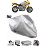 Coverplus Yamaha TDM 850 Arka Çanta Uyumlu Su Geçirmez Gri Motosiklet Brandası