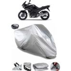 Coverplus Yamaha TDM 900 Arka Çanta Uyumlu Su Geçirmez Gri Motosiklet Brandası