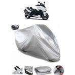 Coverplus Yamaha Tmax 500 Arka Çanta Uyumlu Su Geçirmez Gri Motosiklet Brandası