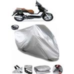 Coverplus Yamaha Versity 300 Arka Çanta Uyumlu Su Geçirmez Gri Motosiklet Brandası