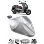 Coverplus Yamaha X-Max 250 Iron Max ABS Arka Çanta Uyumlu Su Geçirmez Gri Motosiklet Brandası
