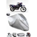 Coverplus Yamaha XT 600 E Arka Çanta Uyumlu Su Geçirmez Gri Motosiklet Brandası