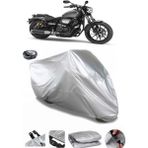 Coverplus Yamaha XV950 Arka Çanta Uyumlu Su Geçirmez Gri Motosiklet Brandası