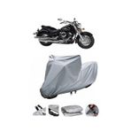 Coverplus Yamaha XVS 1100 Drag Star Gri Su Geçirmez Motosiklet Brandası
