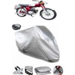 Coverplus Yamaha YB 100 Arka Çanta Uyumlu Su Geçirmez Gri Motosiklet Brandası