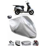 Coverplus Yuki Enzo 50 Arka Çanta Uyumlu Su Geçirmez Gri Motosiklet Brandası