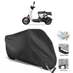 Coverplus Yuki QM50QT-6E Snoopy Siyah Motosiklet Branda