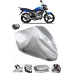 Coverplus Yuki TN150-3A Driver Arka Çanta Uyumlu Su Geçirmez Gri Motosiklet Brandası