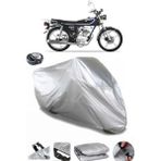 Coverplus Yuki YK-100M Modify Arka Çanta Uyumlu Su Geçirmez Gri Motosiklet Brandası