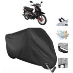 Coverplus Yuki YK100-7 Paşa Siyah Motosiklet Branda