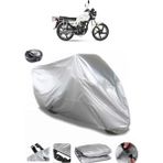 Coverplus Yuki YK125-15 Arka Çanta Uyumlu Su Geçirmez Gri Motosiklet Brandası