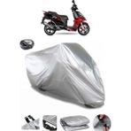 Coverplus Yuki YK150T-20 Arka Çanta Uyumlu Su Geçirmez Gri Motosiklet Brandası