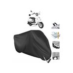 Coverplus Yuki ZN-100T-E5 Legend Siyah Motosiklet Branda