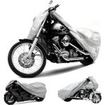 Coverrain Motorsiklet Çadırı Motosiklet Brandası %100 Su Geçirmez Kalın Kumaş Alt Lastikli