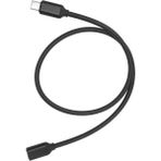 CoverZone 1 Metre Type-C Uzatma Kablo Type-C Erkek - Dişi USB C Uzatma Kablosu ZR73 - Siyah - Renk
