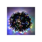 Coverzone 10m Siyah Kablolu RGB Led Işık Zinciri – Yılbaşı Parti Noel Ağacı Çok Renkli Decor Aydınlatma