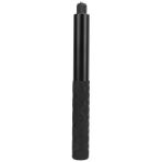 Coverzone 114cm Görünmez Selfie Çubuğu, Insta360 X3, X2, X4, X5, ONE RS, GO 3, One, One X, Evo ile Uyumlu, 180 gr Alüminyum Katlanabilir Uzatma Çubuğu, 1/4” Vidalı Bağlantı, 360° Görünmez Çekim, Siyah
