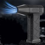 Coverzone 130000 RPM Mini Turbo Jet Hava Üfleyici Süpürge 2in1 Araba, Klavye Temizle, Mangal veya Serinleme Taşınabilir Mini Fan El Tipi 4 Modlu Fan Seviyesi Şarj Edilebilir 4000mAh FZM-01 (Siyah)