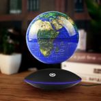 Coverzone 15cm Çap Manyetik Levitation Havada Duran Yüzen Küre Döner Dünya Haritası Anti Gravity için Ev ve Ofis İçin İdeal Hediye Okul ve Sınıflar Çalışmasına Uygun Dekorasyon | DF-1136