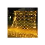 Coverzone 2 X 2 Metre 144 Led Işık Zinciri Dekoratif Fişli Aydınlatma Ev Dekorasyonu Salon Oda Süsleme
